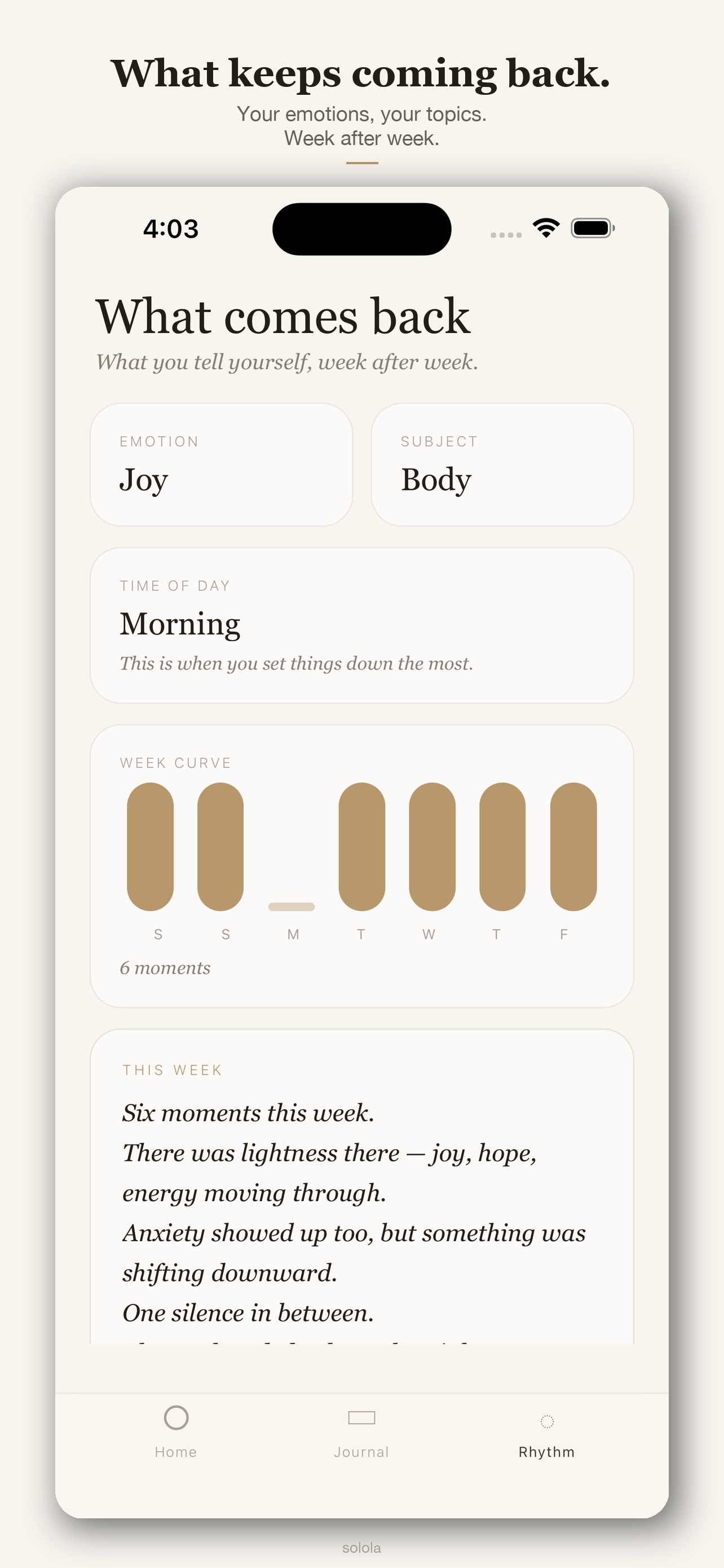 Solola - journal vocal intime screenshot 5