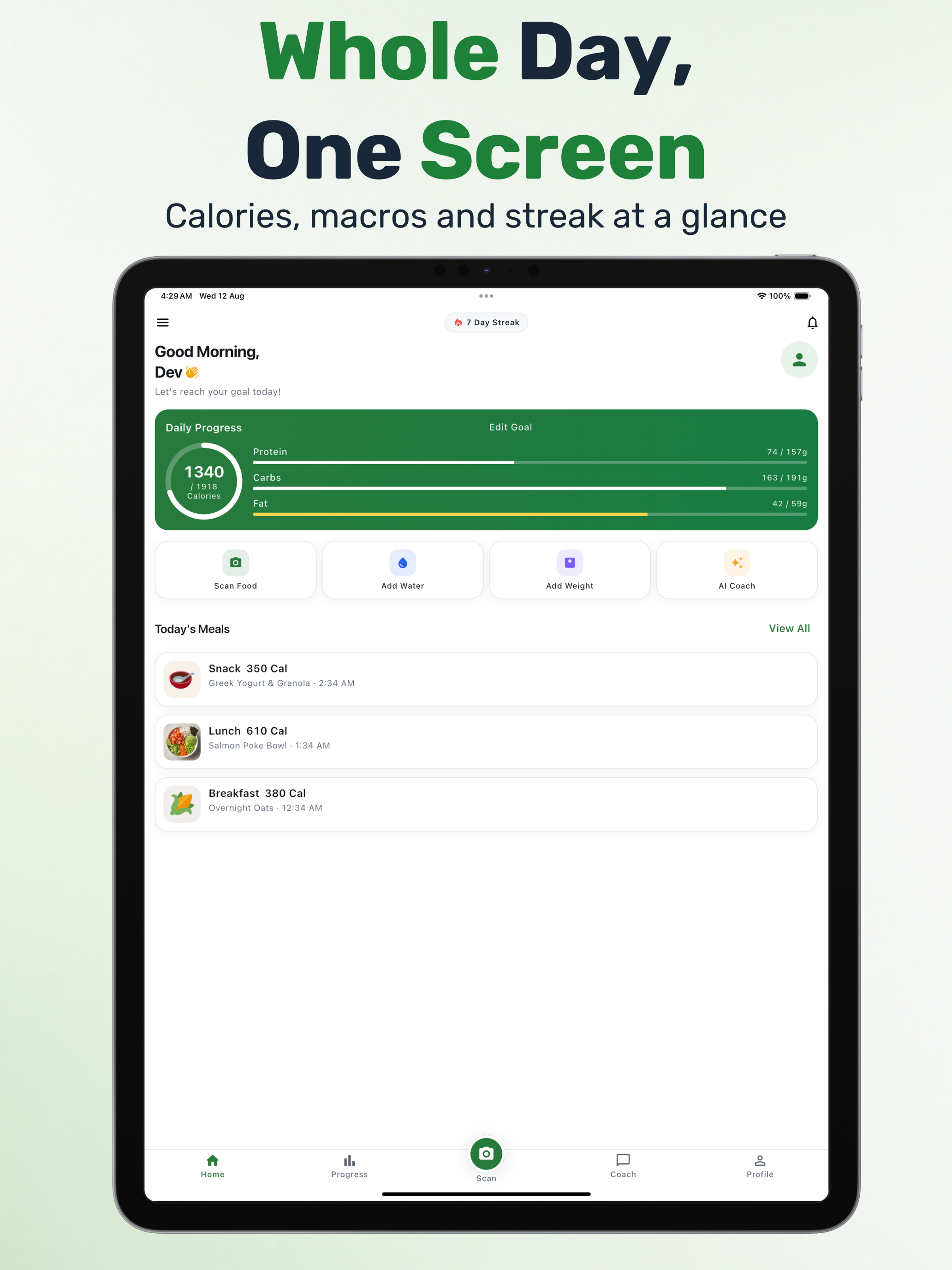 CaloraAI: Food Calorie Counter screenshot 8