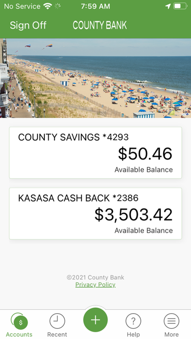 CountyBankDel Screenshot
