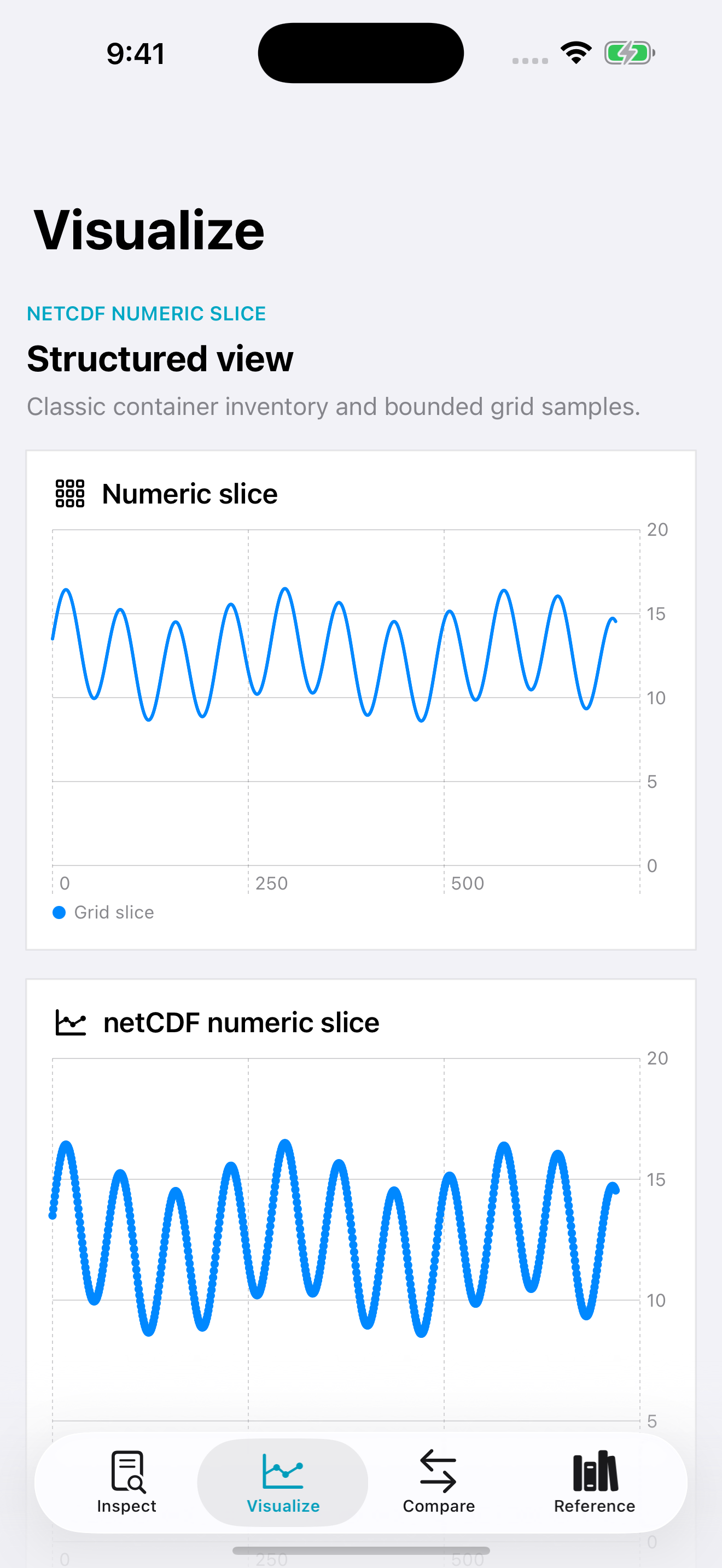 Arraytide: netCDF Explorer screenshot 2 of 3