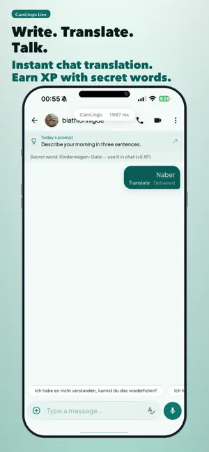 CamLingo Live: Speak & Learn screenshot 4