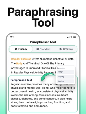 Text Summarizer iPad screenshot