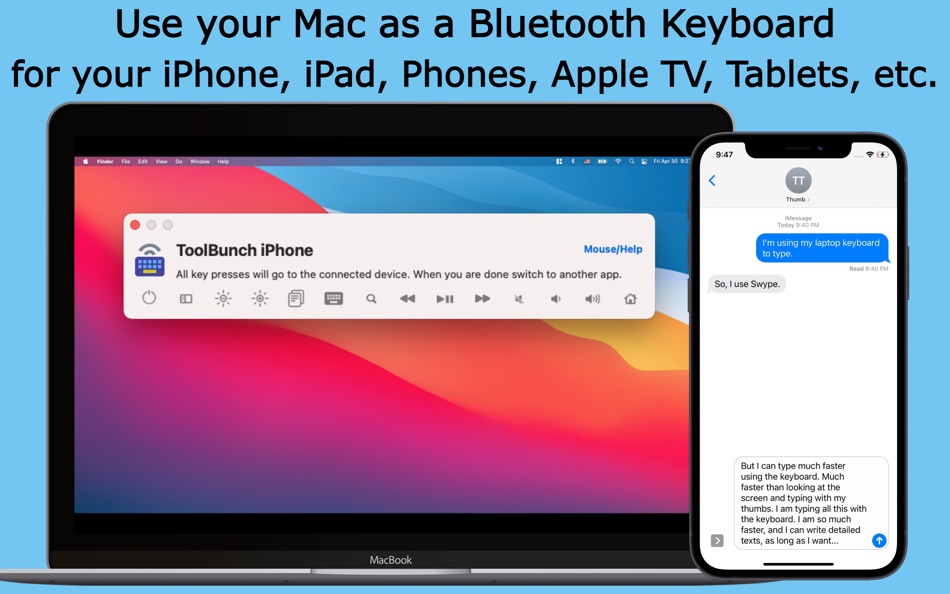#3. KeyPad Pro: Bluetooth Keyboard (macOS) De: Toolbunch LLC