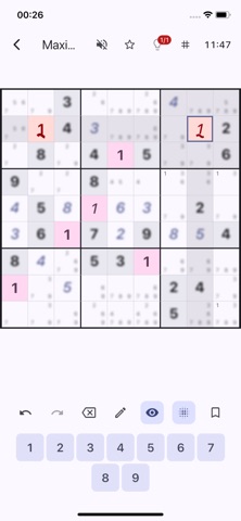Sudoku Atlas: 4×4 to 25×25 iPhone screenshot
