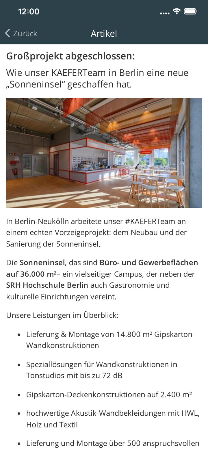 KAEFER2go screenshot 3