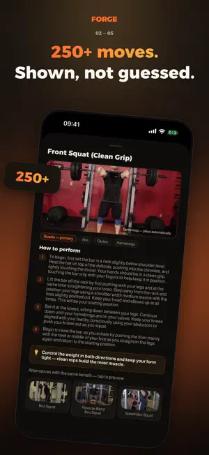 Forge: Gym & Fitness Coach screenshot 2