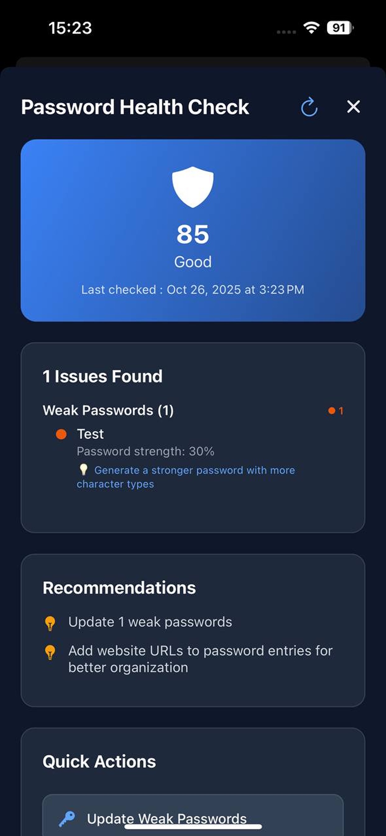 Password Manager Pro offline screenshot 3