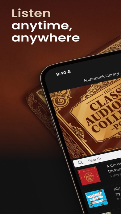 Classic Audiobook Collection Screenshot