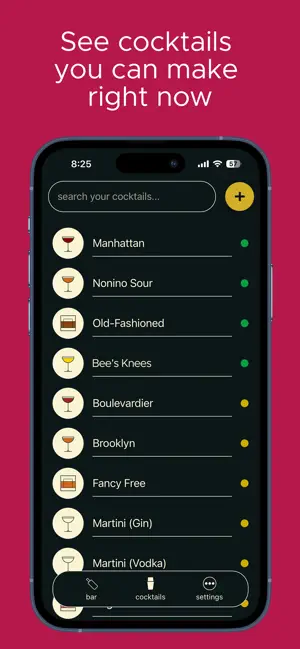 Shaker - Cocktail Manager screenshot 1