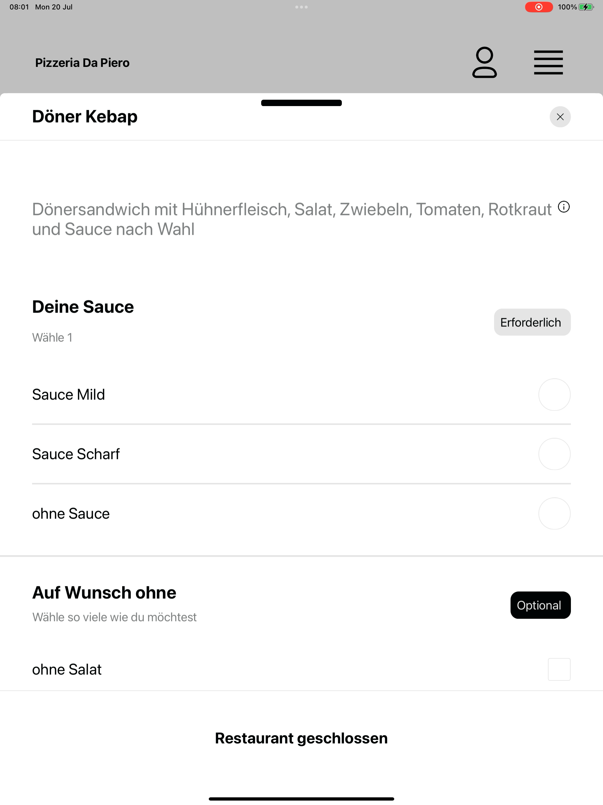 Pizzeria Da Piero Wolfsberg screenshot 13