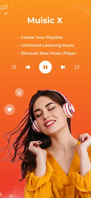 Music X ~ Offline Music Player screenshot 1