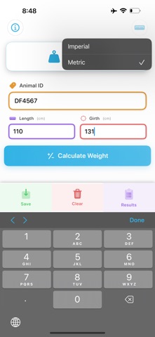 Pig Weight Pro Screenshot 3 of 4