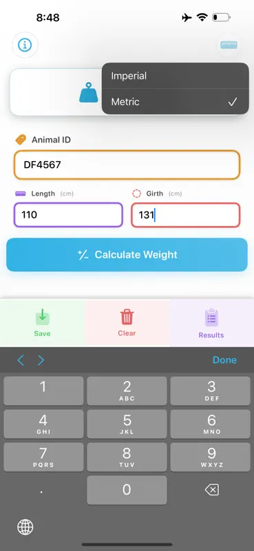 Pig Weight Pro screenshot 3 of 4