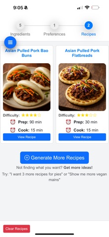 Recipe Finder screenshot