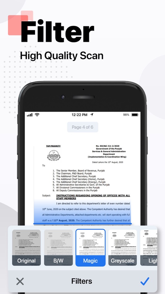 #5. PDF Scanner・Doc Scanner App (iOS) Podle: Hazel Mobile
