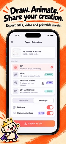 Flip Animation: 2D Draw Create screenshot 8