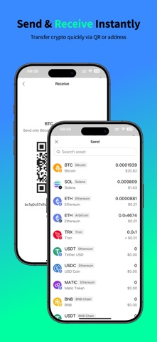 Ybit: Crypto & DeFi Wallet Screenshot 1 of 7