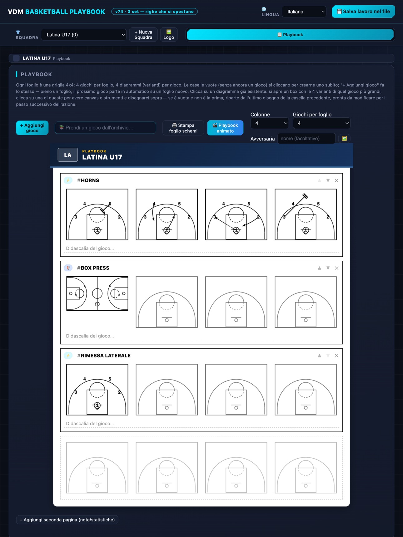 Screenshot 4 of VDM Basketball Playbook