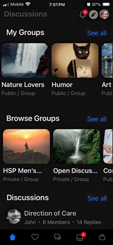 Sense: The HSP App Screenshot 5 of 5