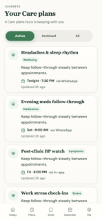Nura: Health Follow-Through screenshot 3
