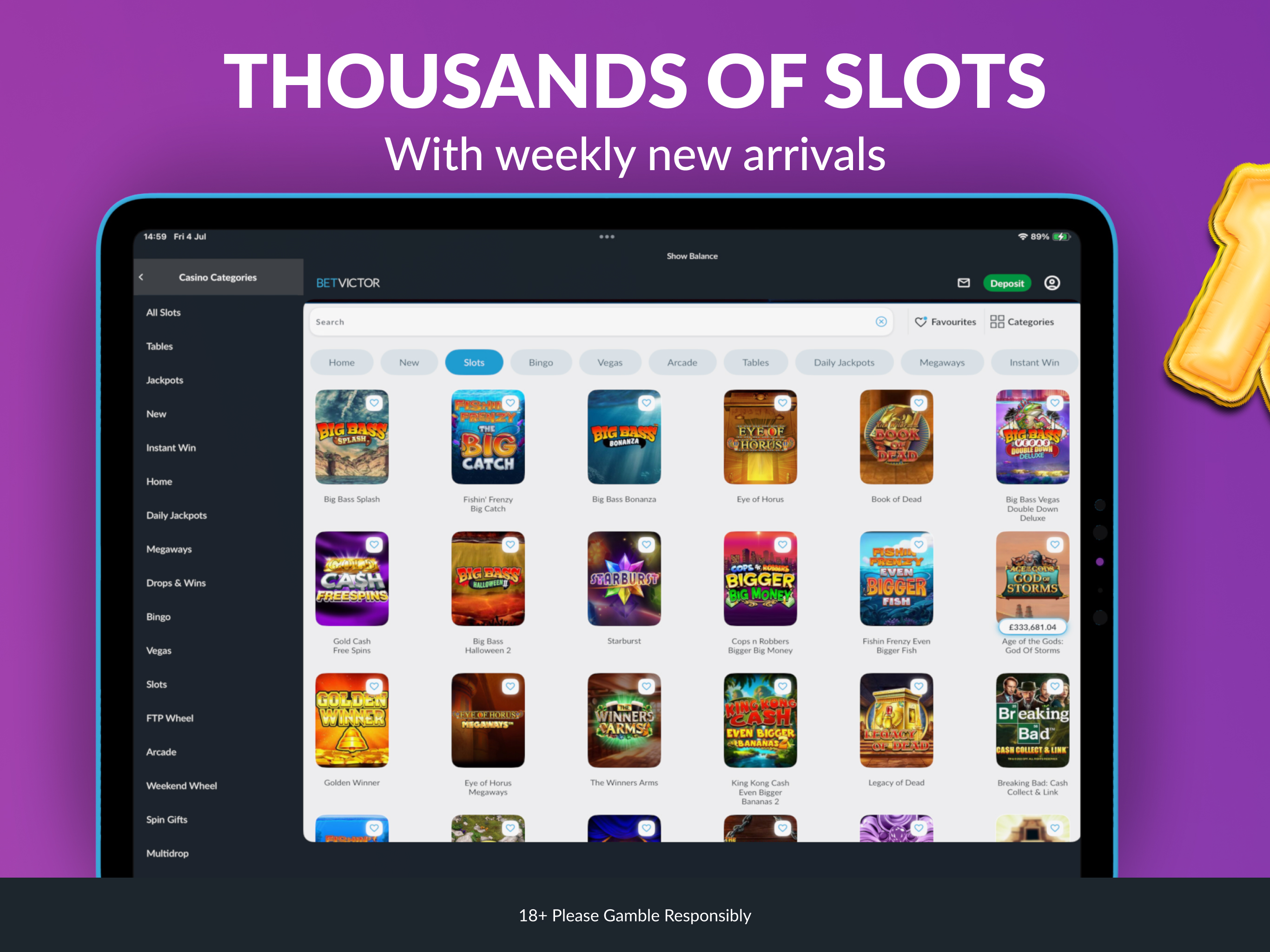 BetVictor Online Casino screenshot 13