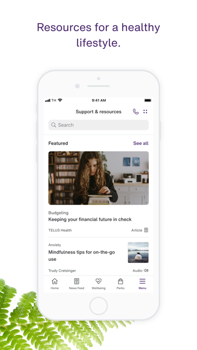 TELUS Health One Screenshot