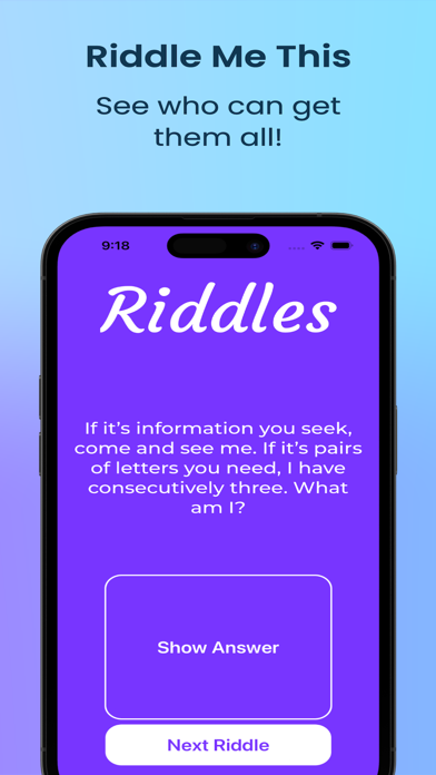 Riddles: Train Your Brain Screenshot