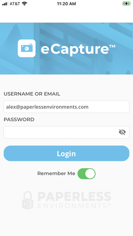 #1. Paperless eCapture (iOS) Bởi: Paperless Environments