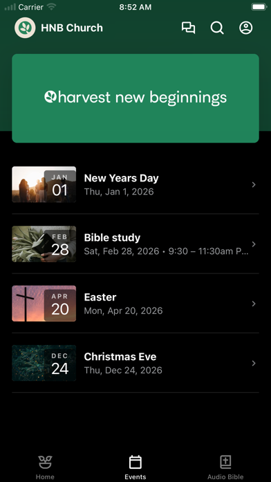 HNB Church iPhone screenshot 2 - Education app