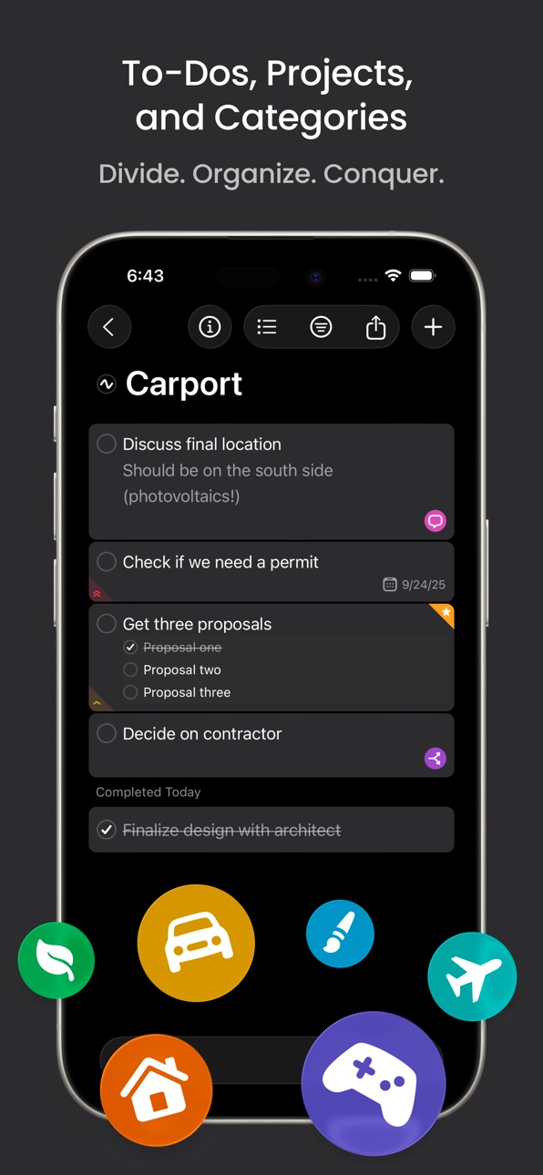 iPhone screenshot