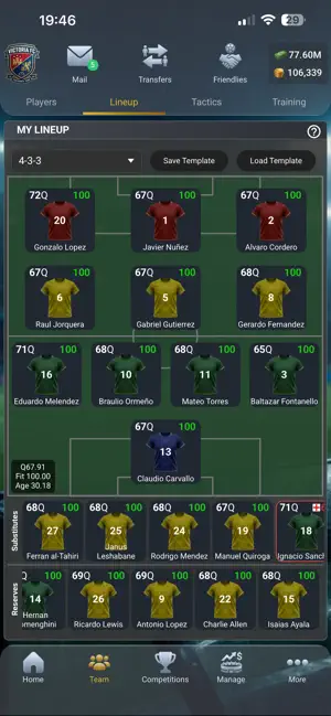 Manager League Football screenshot 2