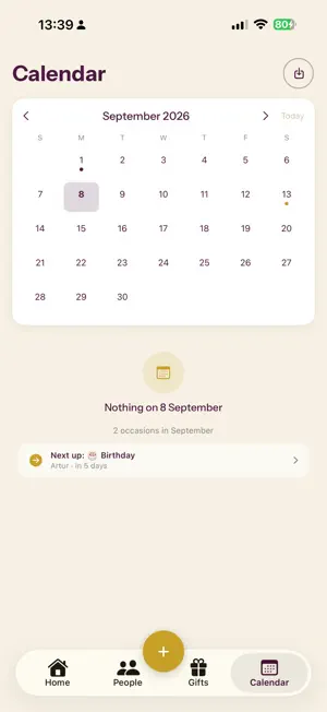 Regaly screenshot 2