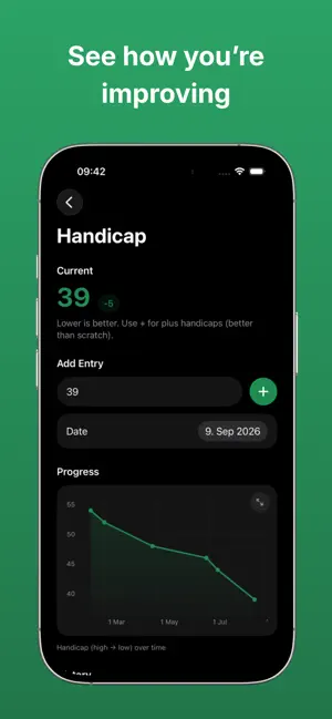 Golfcount: Simple golf count screenshot 3