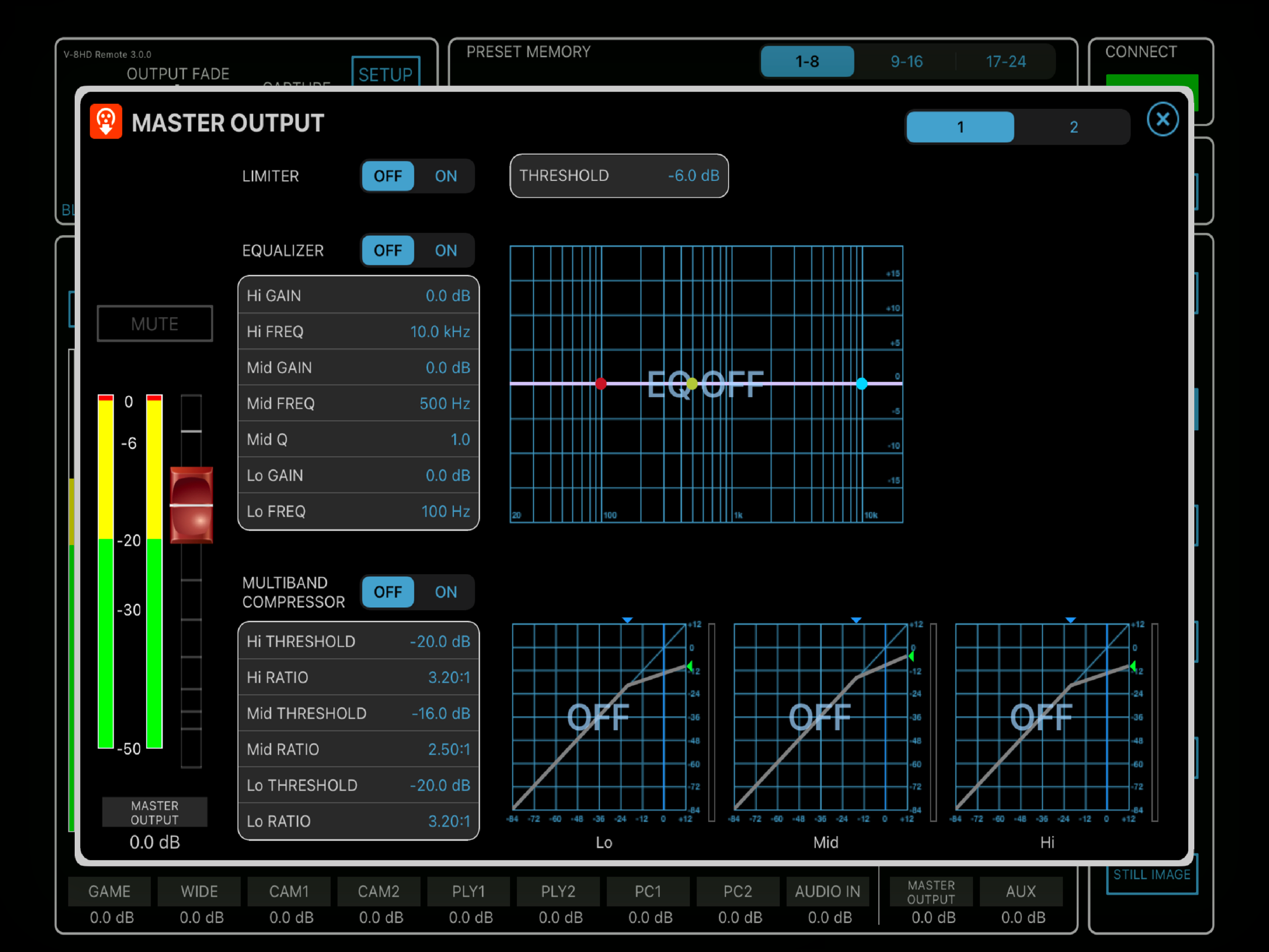 V-8HD Remote screenshot 6