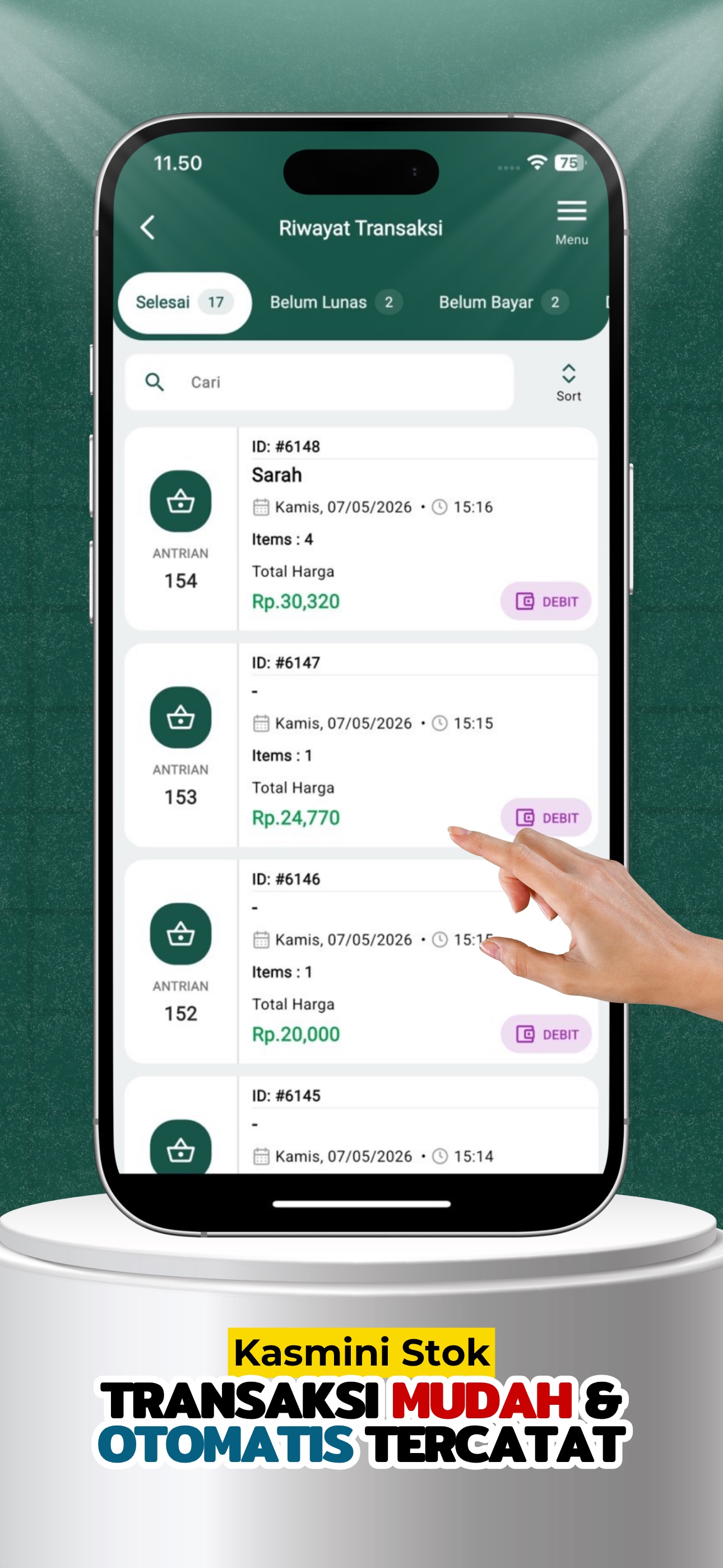 Screenshot 3 of Kasmini Stok