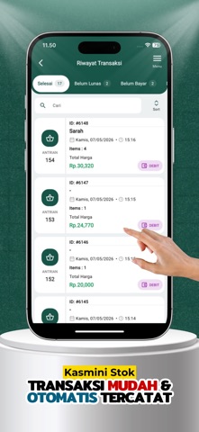 Kasmini Stok App Store preview screenshot 3