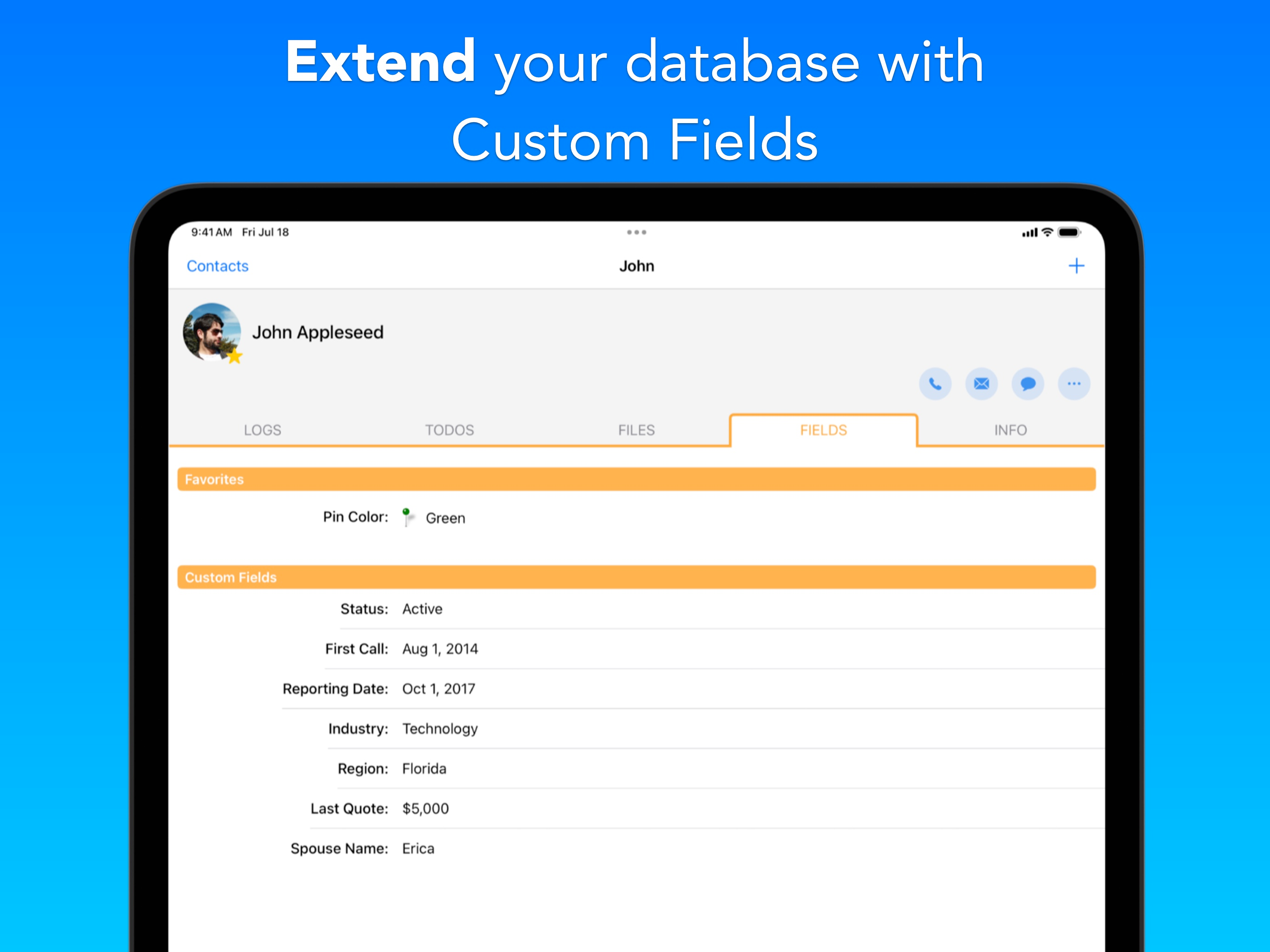Contacts Journal CRM screenshot 18