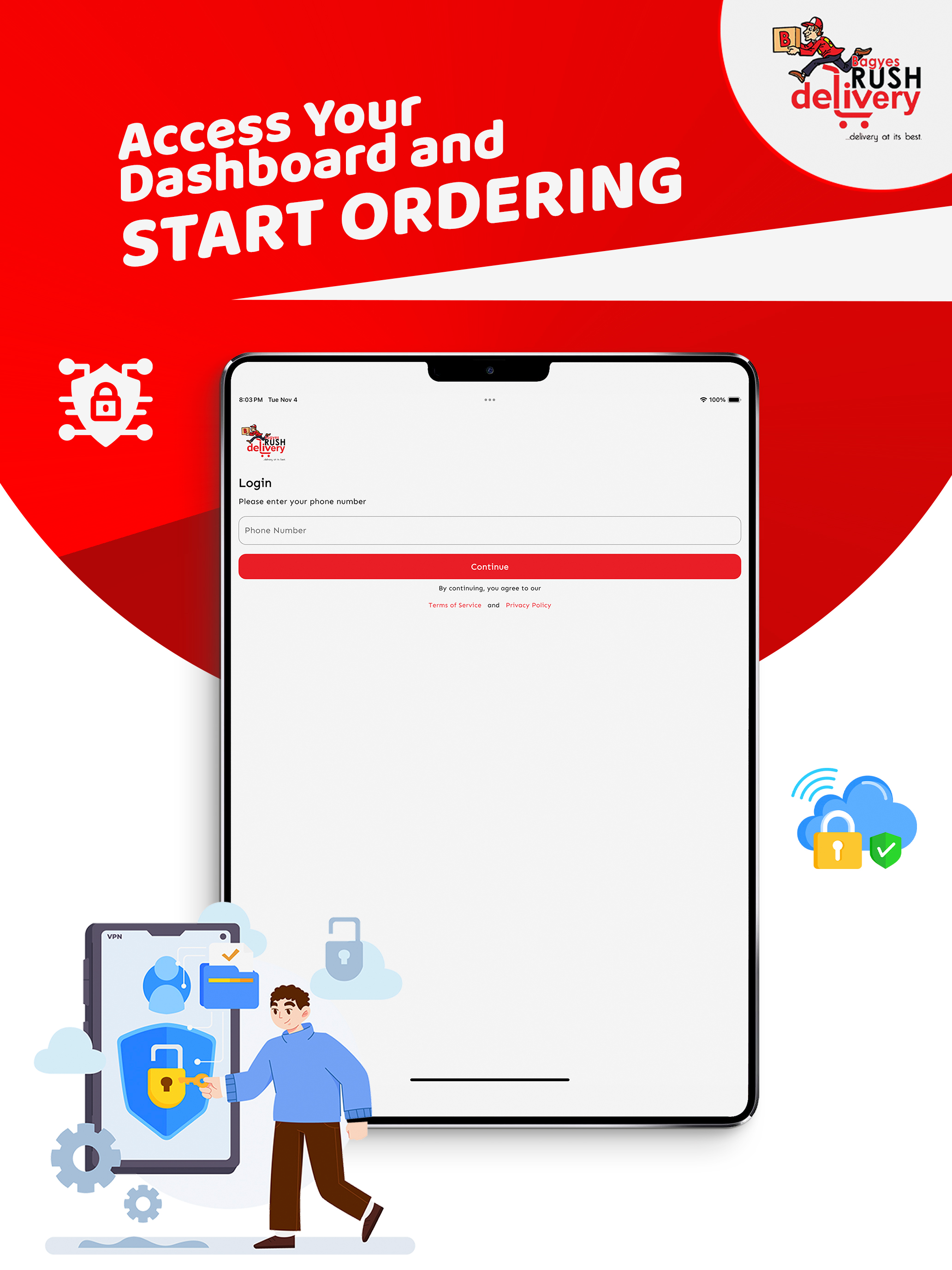 BagyesRUSH - Book a delivery