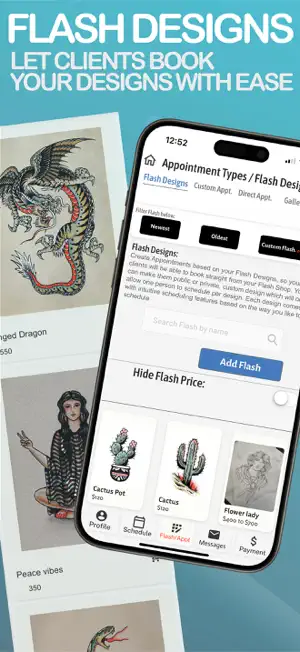 Tattoo Booking Shop screenshot 2