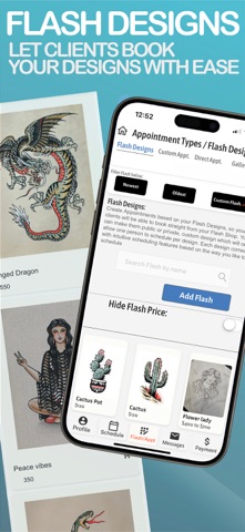 Tattoo Booking Shop screenshot