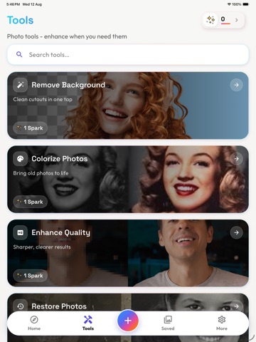 AI Image Generator – Arvello iPad screenshot