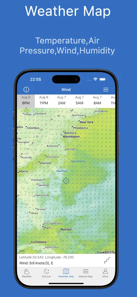 Fishing Index-Fishing Weather - Weather App | MWM