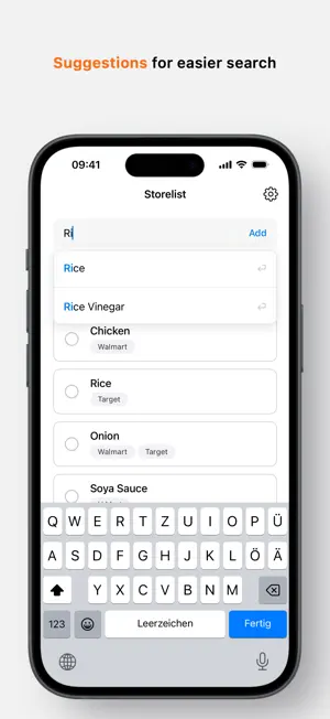 Shopping List - Storelist screenshot 4