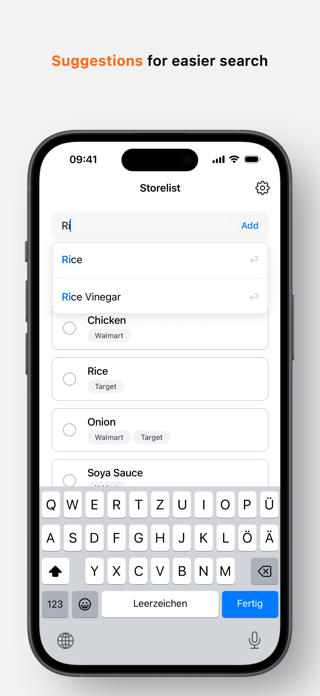 Shopping List - Storelist Screenshot 4 of 5