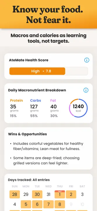 AteMate Food Journal (Ate): Screenshot 5 von 10