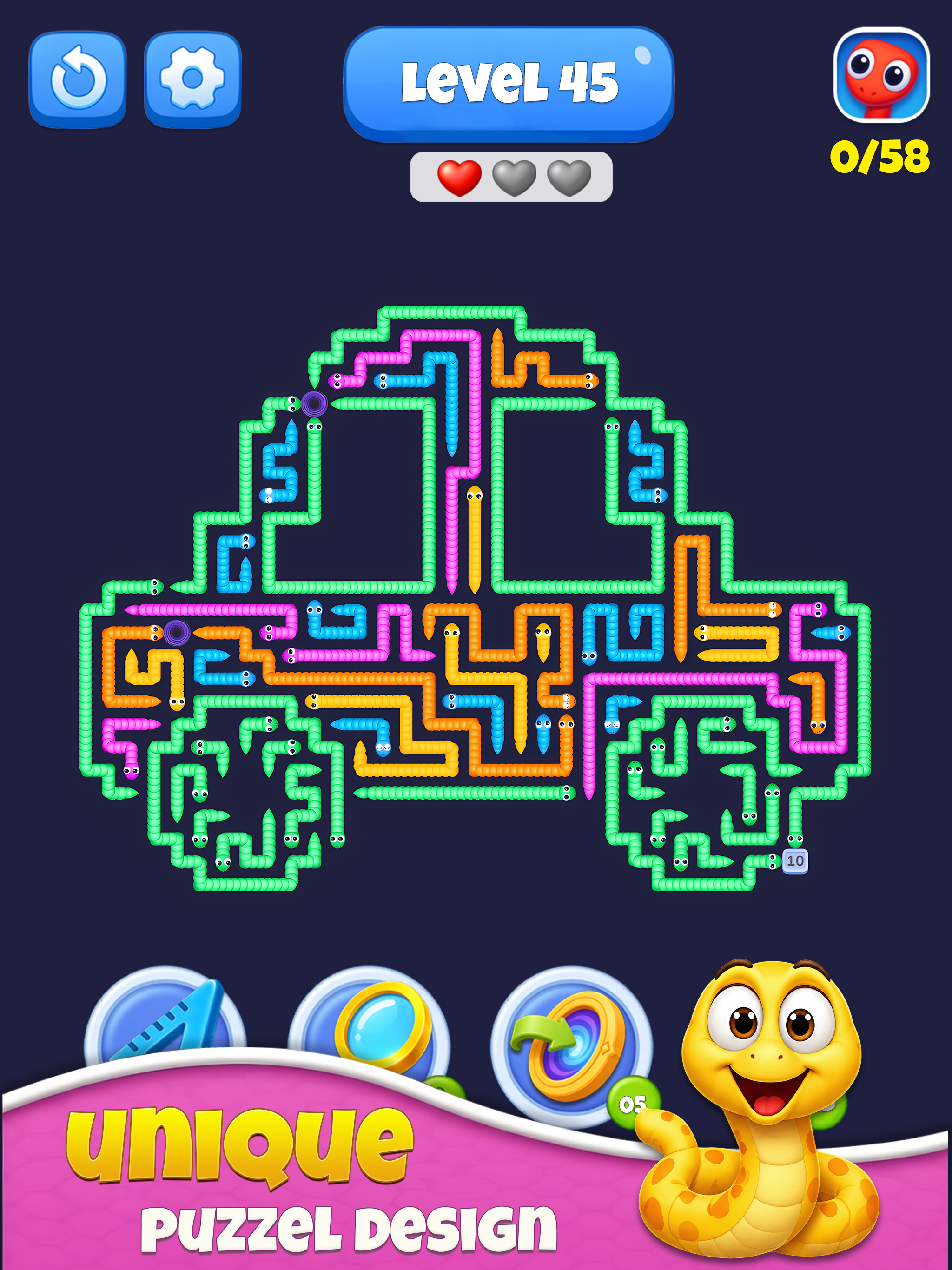 Snake Lab: Escape Puzzle