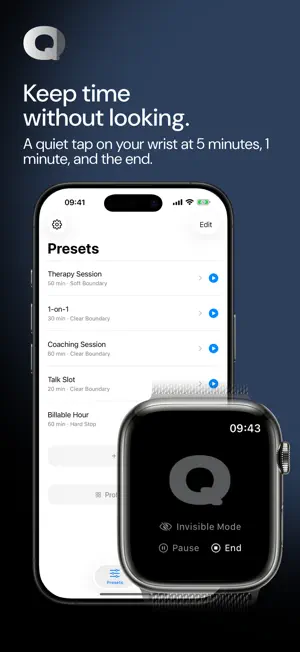 QuietSession: Haptic Timer screenshot 1