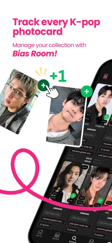 Bias Room: K-Pop Photocards screenshot 1