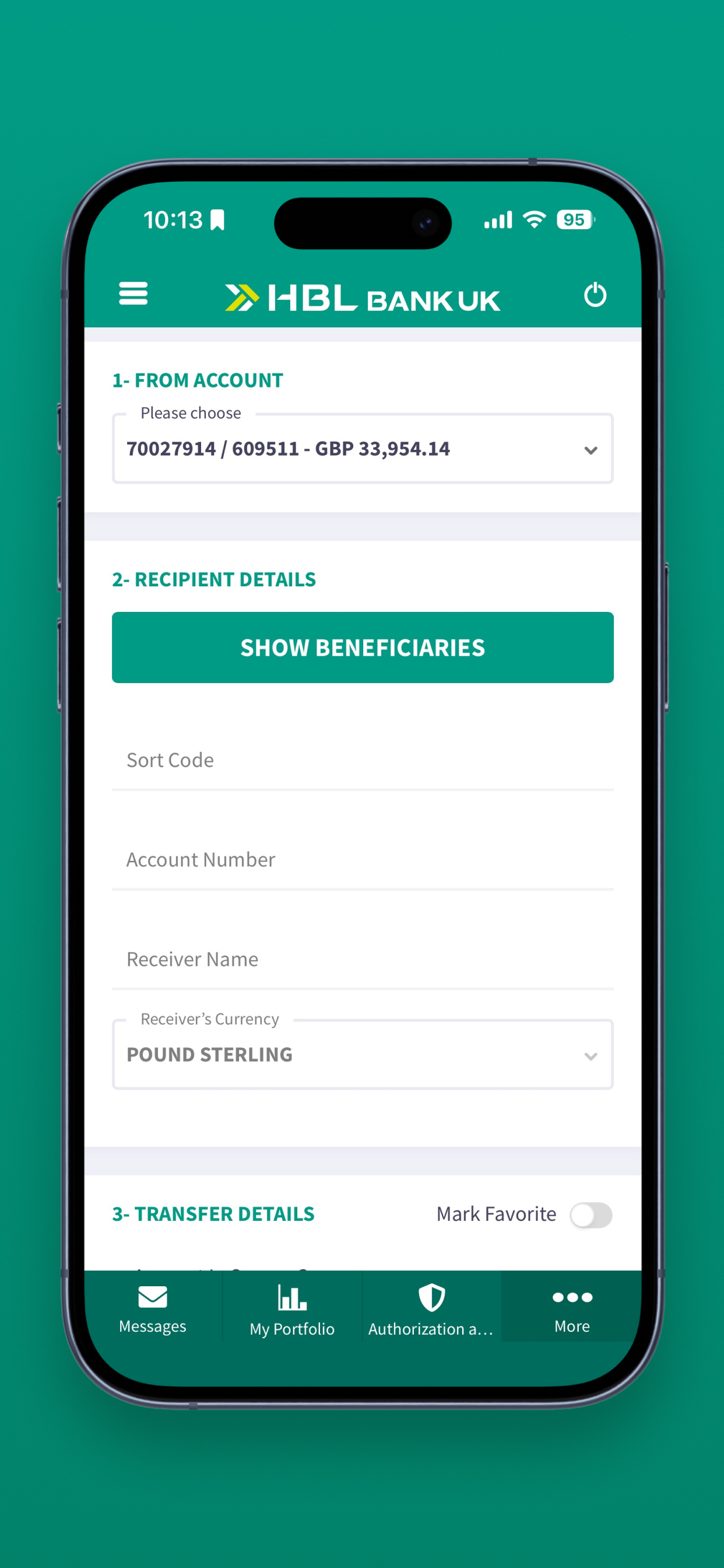 HBL Bank UK Mobile Banking
