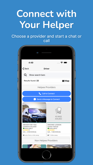 Helpee iPhone screenshot 2 - Business app